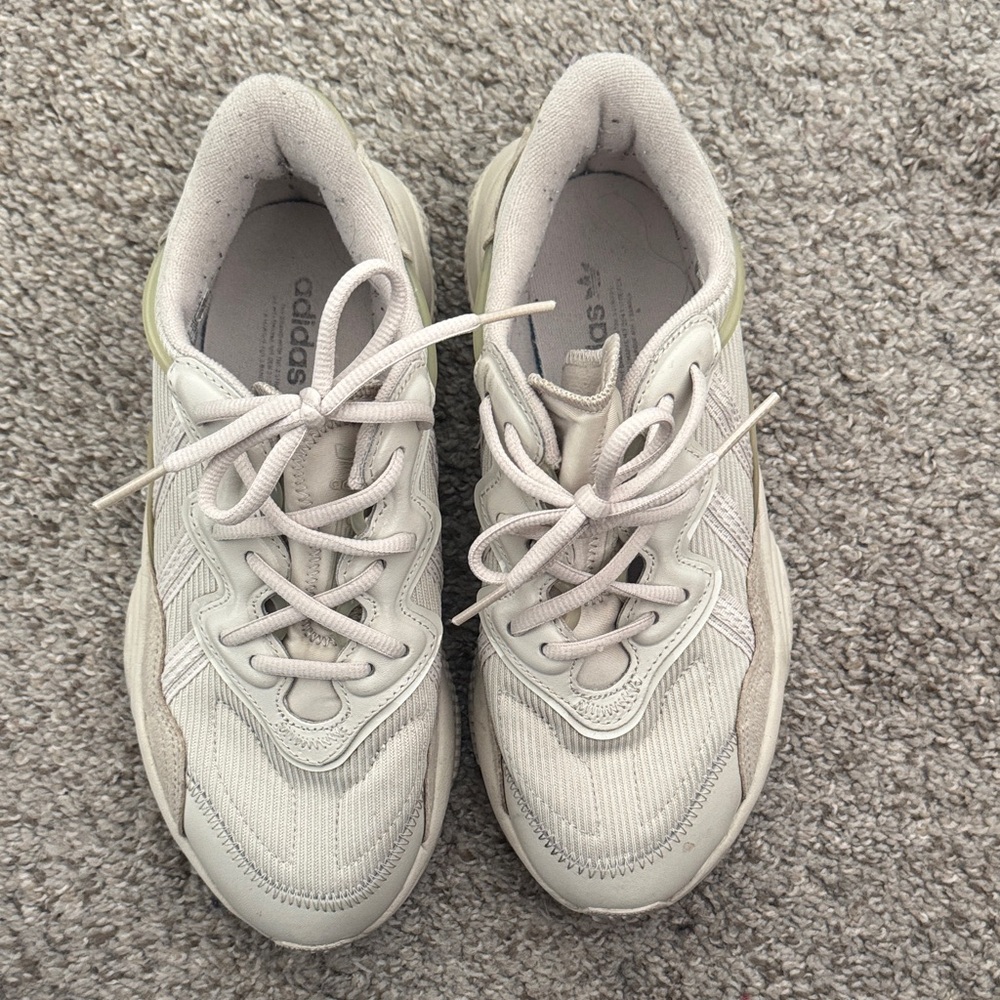 Adidas Off-White Athletic Shoes